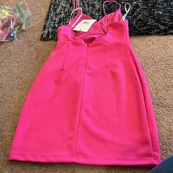 NWT hello‎ molly fuchsia dress 4 - Image 6