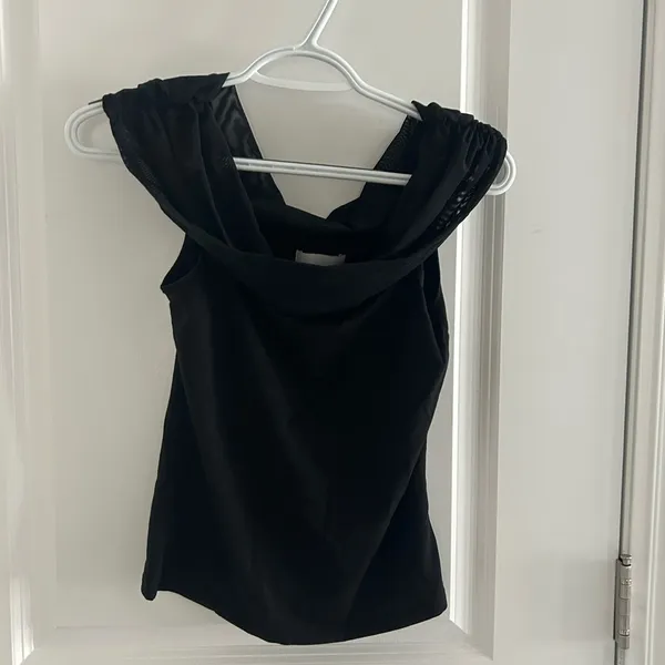 Reformation Darla Cowl Neck Top - Image 2
