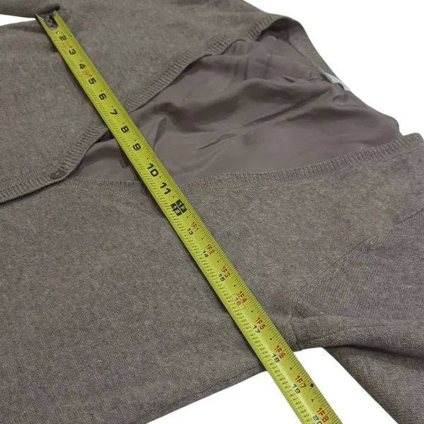 Garnet Hill Cashmere and Silk‎ Capsule Granola Girl Old Money Cardigan Size XS - Image 8