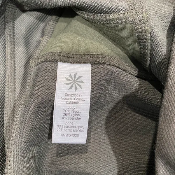 Athleta Trailsetter Ponte Motion Moto Pants Leggings Size 2 - Image 7