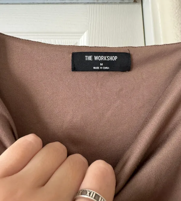 Brown Top Size M - Image 2