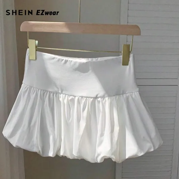 White SHEIN bubble skirt - Image 2