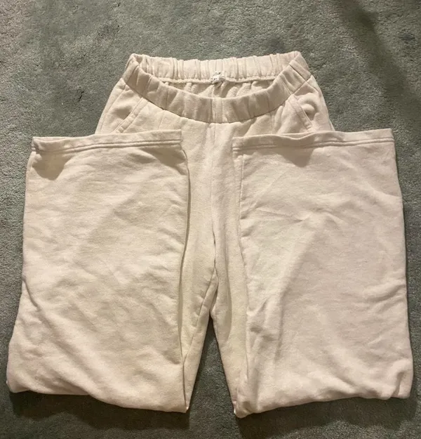 wide leg sweatpants - Image 3