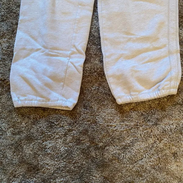 Hollister Y2K Sweatpants Light Heather Cinched Ankle Jogger Drawstring Waist - Image 3