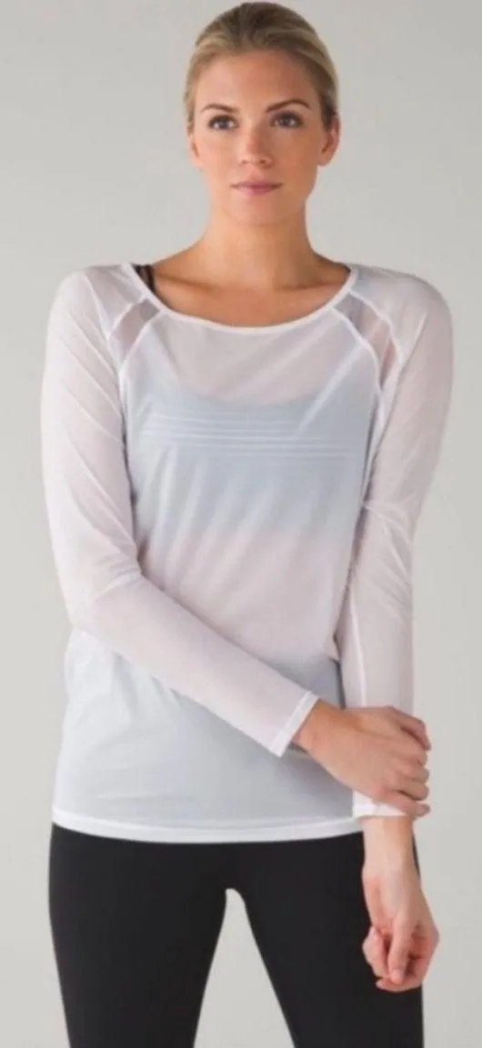 Lululemon Sheer Long Sleeve Top - Image 2