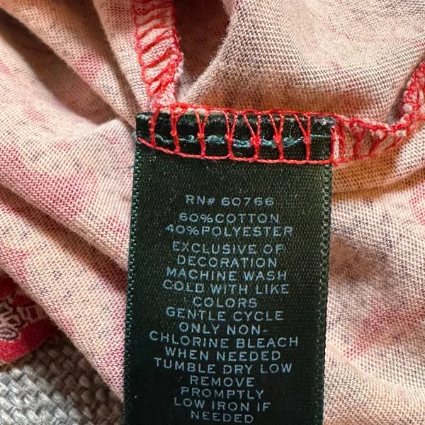 Lauren Ralph Lauren Paisley Red unisex pajama XL - Image 6