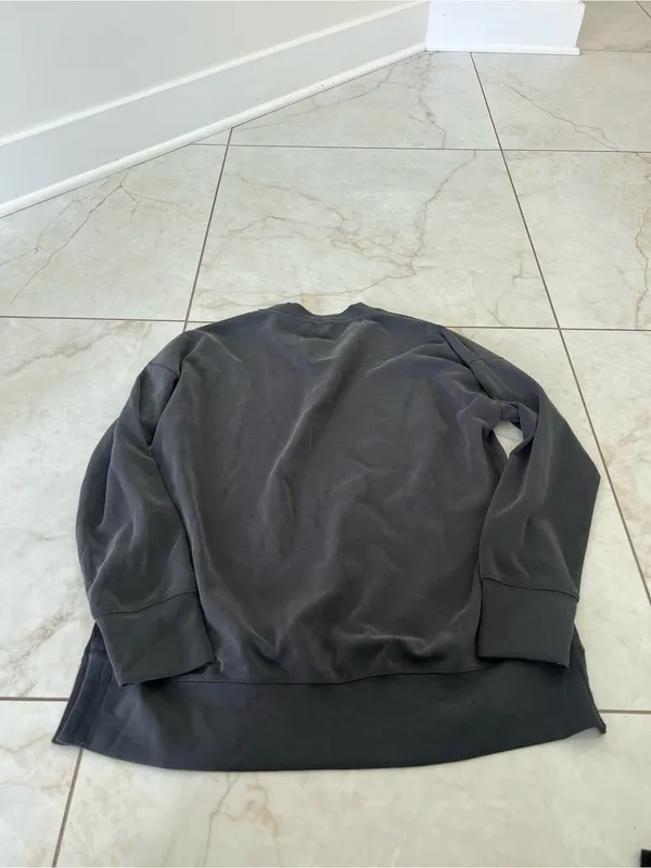 AS Revival Gray Athletic Crewneck Sweatshirt Size Small - Image 4
