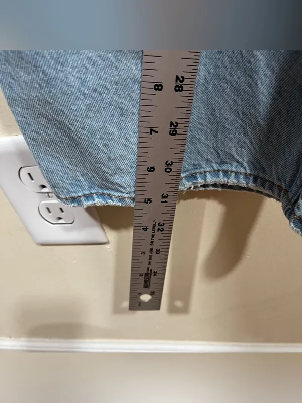 Abercrombie & Fitch The Loose High Rise 2 Regular light denim jeans curve love - Image 5
