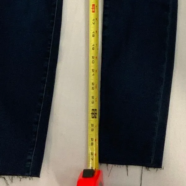 Good American Skinny distressed "Good Legs"‎ Raw Hem Jeans NWT - Image 7