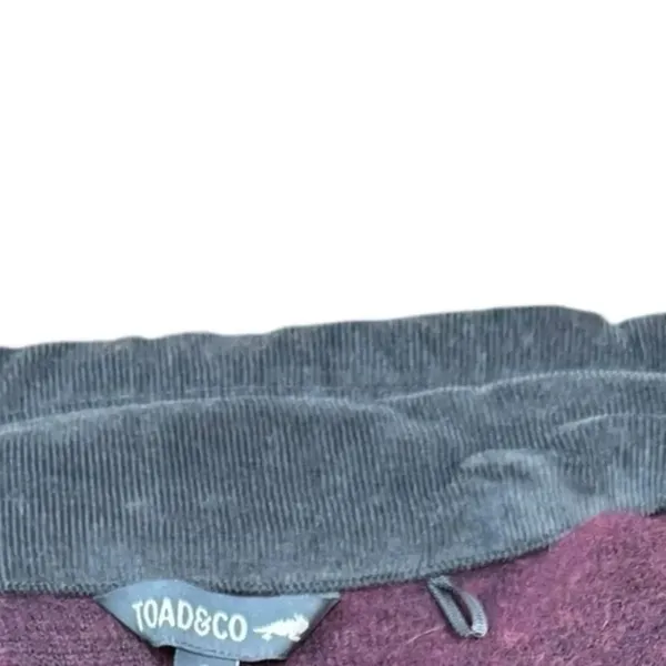 Toad & Co Telluride Sherpa Vest - Women's S Burgundy Wine - Image 5