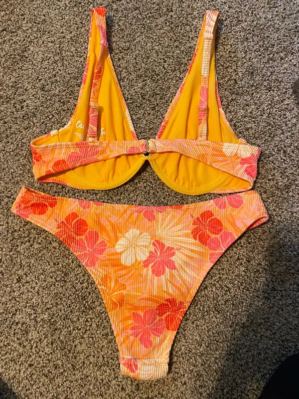 Cabana Del Sol Bikini Set Pink - Image 2