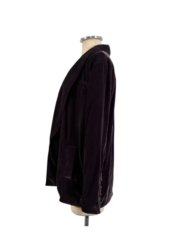 Free People Yesterdays Muse Velvet Jacket Size Small - Image 4