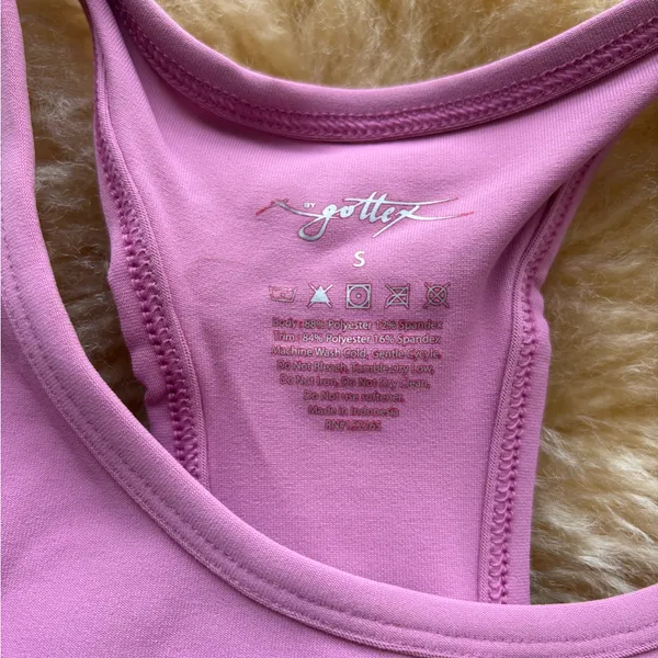 Gottex Pink Racerback Sports Bra - Image 2