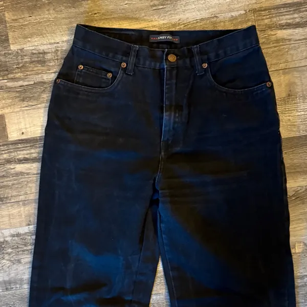Bill Blass Black Straight Leg Jeans / DG113 - Image 2