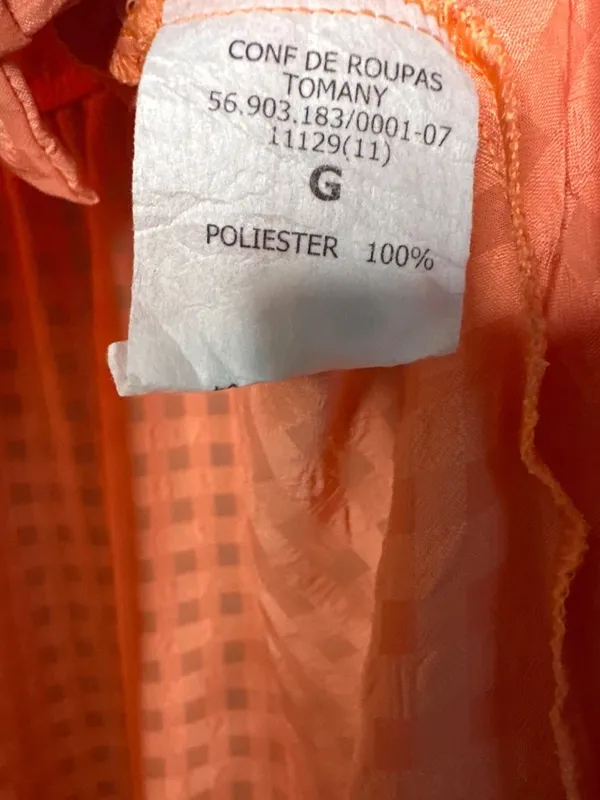 NEW Tomany Women's Size L Coral Swim Cover Up Maxi Dress Semi Sheer Beach Resort - Image 6