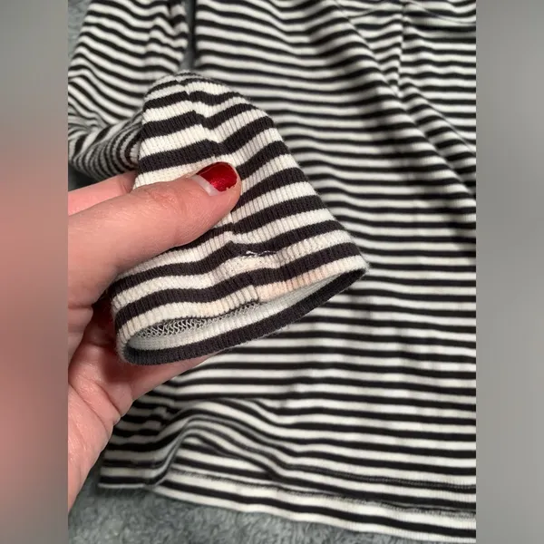 Madewell Striped long sleeve Top small - Image 6