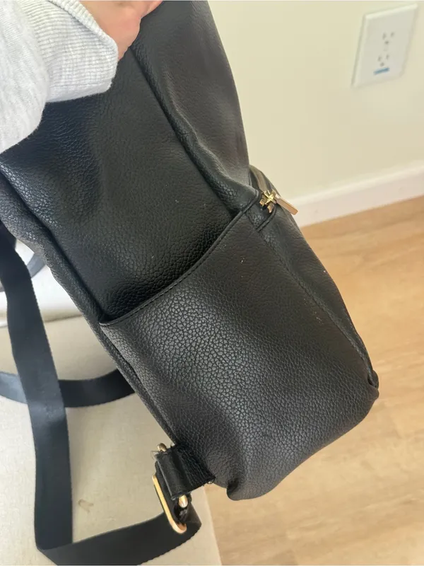 Freshly Picked diaper bag backpack leather zipper pockets baby new mom - Image 12
