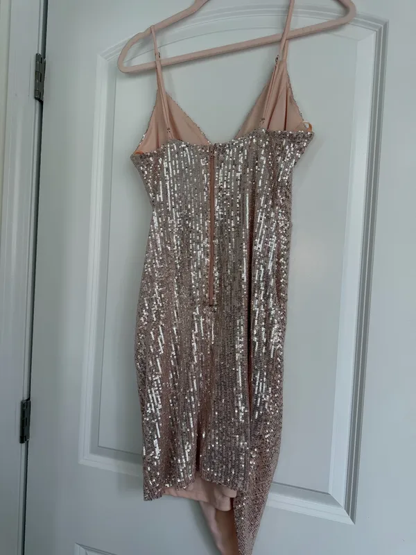Windsor Sequin Mini Dress - Image 4