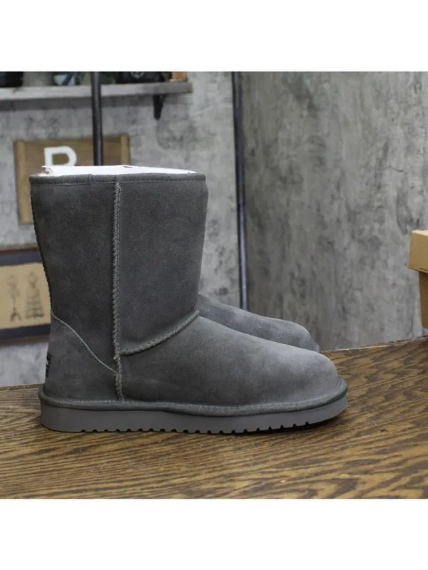 NWT Koolaburra By Ugg Womens Classic Koola Short Boots 1017090 Stone Gray 7M - Image 7