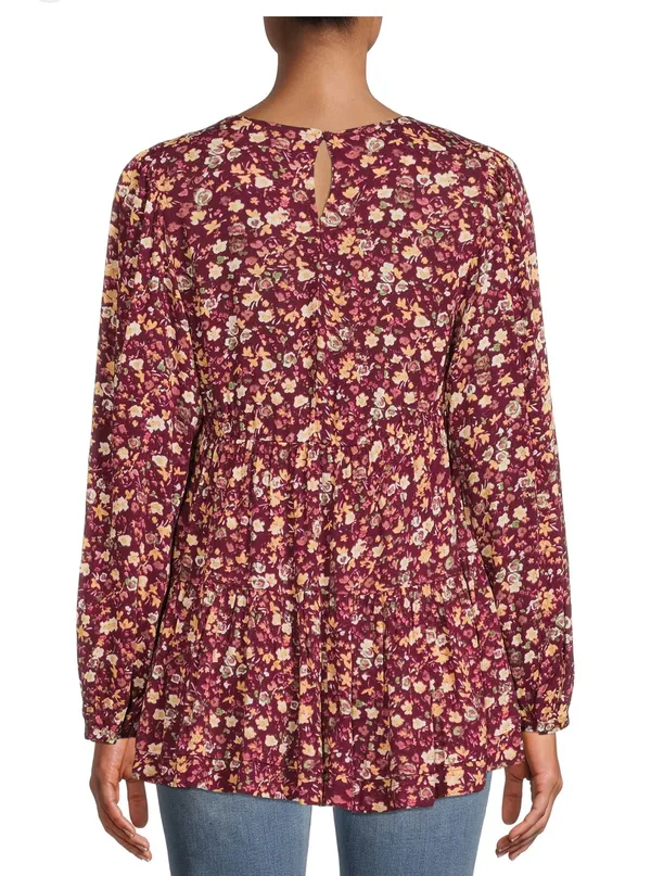 women's floral shirt - Image 2