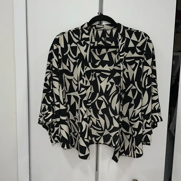 Geometric cropped cardigan Size L - Image 2