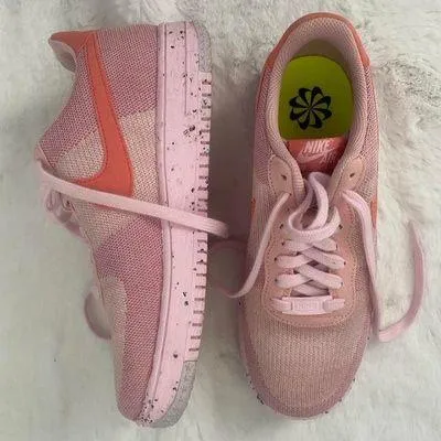 Nike Pink  Air Force 1 Low Crater Flyknit - Image 2