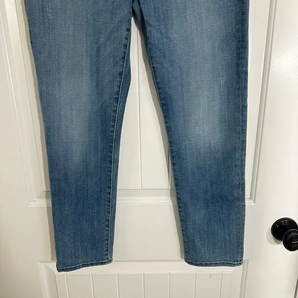 7 For All Mankind Josephina Straight High Rise Blue Jeans‎ Womens Size 29 - Image 3