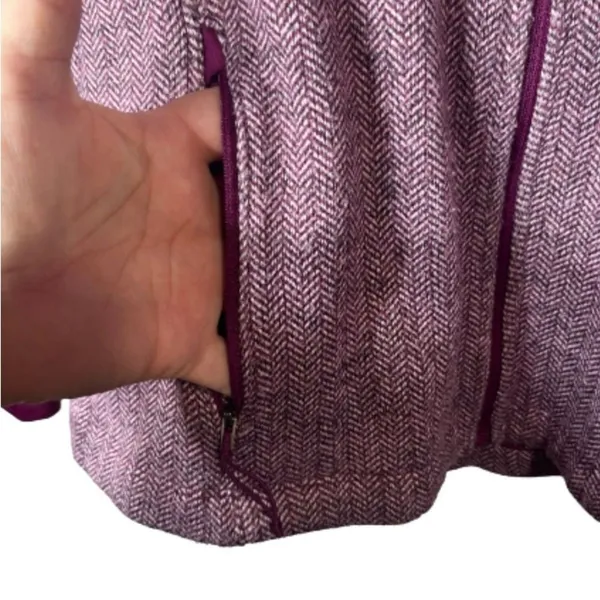 Columbia JACKET SIZE M Holy Glow herringbone PURPLE WOMANS OUTDOOR GORPCORE - Image 4
