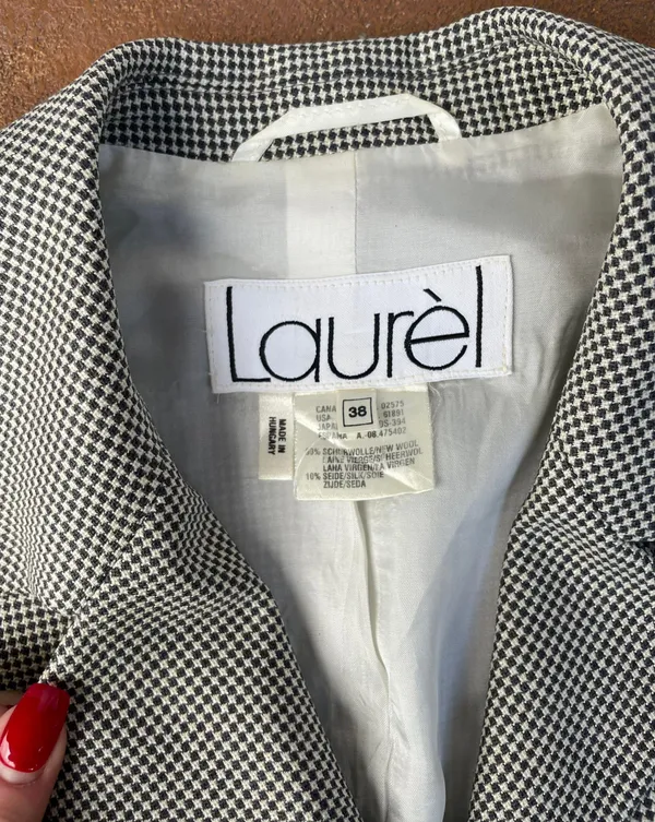 Vintage Laurel blazer sz 38 - Image 5