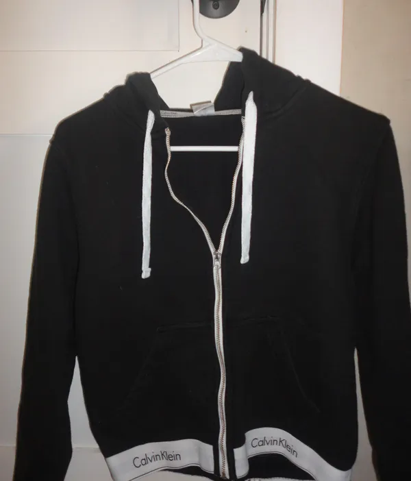 Calvin Klein Black Zip-Up - Image 2