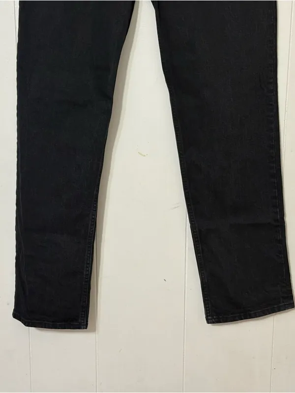 Abercrombie & Fitch 90s Straight Ultra High Rise Black Jeans Size 10 - Image 3