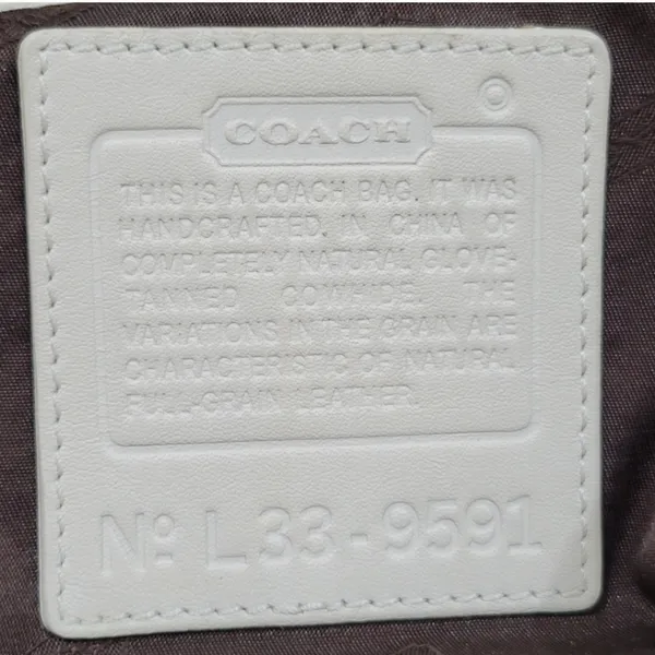 vintage 2003 coach legacy zoe west hobo bag - Image 3