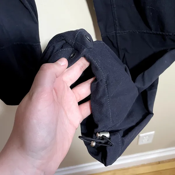 Athleta straight leg trousers women's size S‎ black workout pants nylon spandex - Image 5