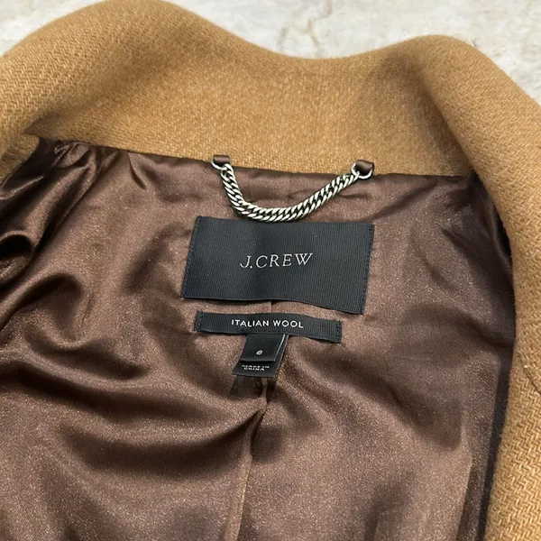 J. Crew Tan Trench Coat - Image 4