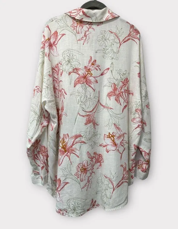 Zara Floral Tunic Blouse - Image 8