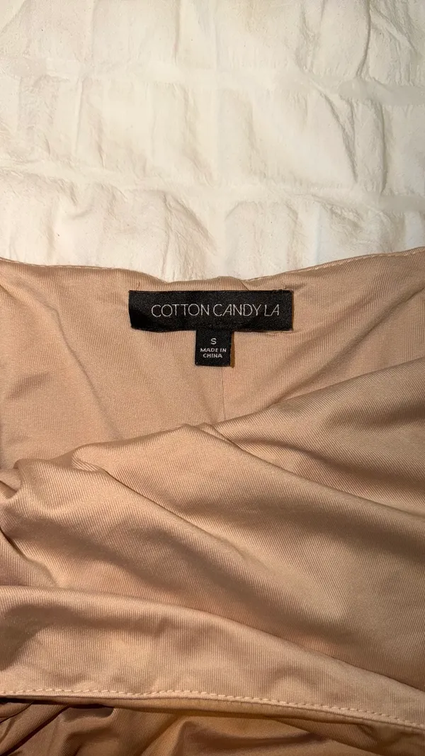 Cotton Candy LA Champagne mini dress - Image 3