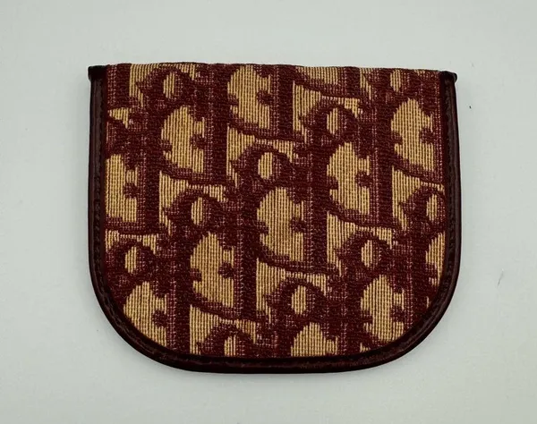 Christian Dior Oblique Coin Wallet Rare Vintage - Image 2