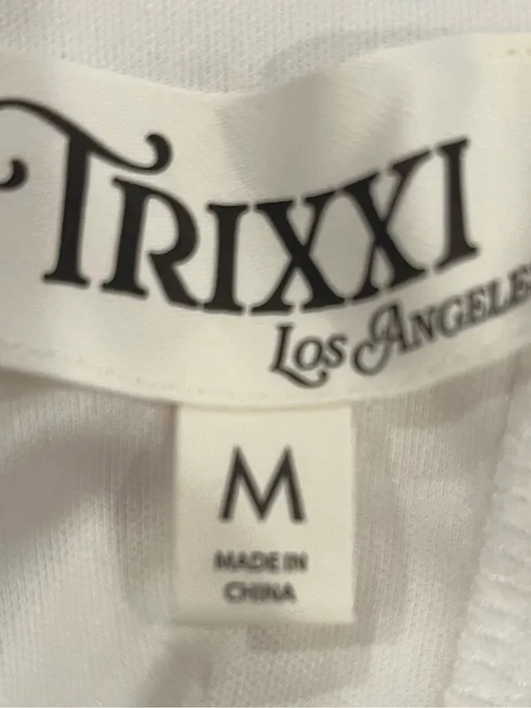 🌸Trixxi Blue And White Floral Strapless Mini Dress Size Medium🌸 - Image 4