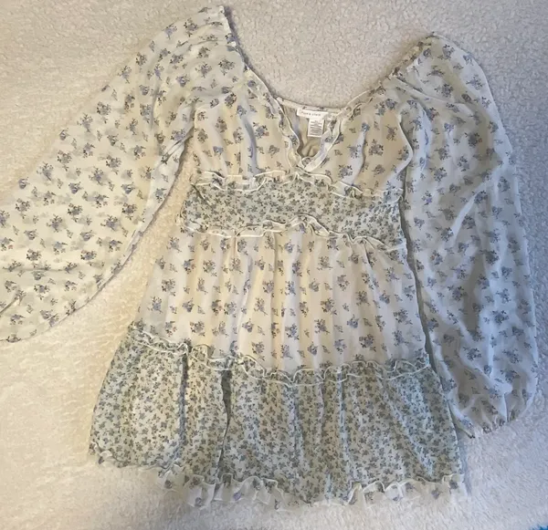 Altar'd State NWT Saige Floral Mini Dress Size L - Image 8