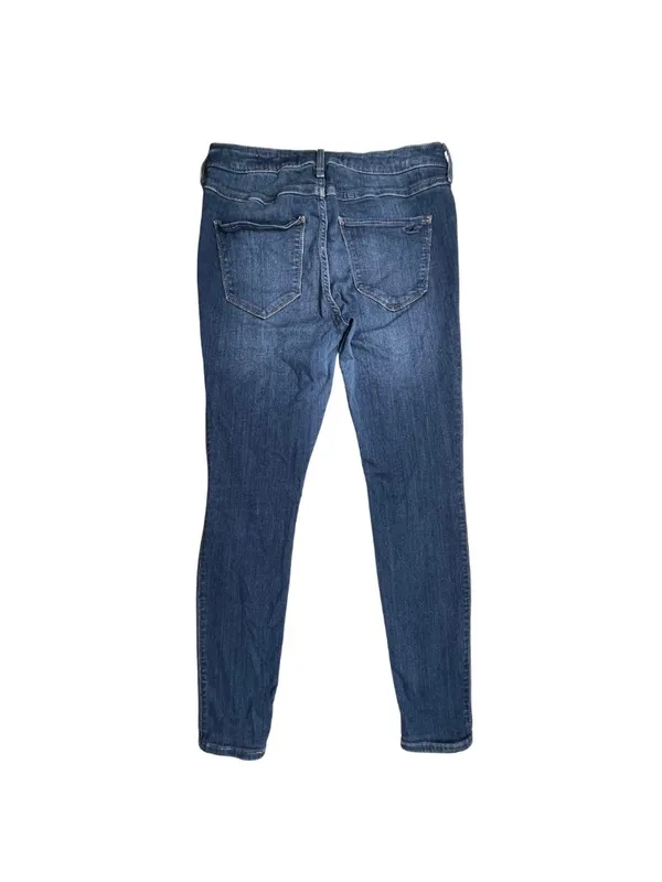 Hollister High Rise Jean Legging Distressed Stretch Jeans Women's 13R W31 L28 - Image 4