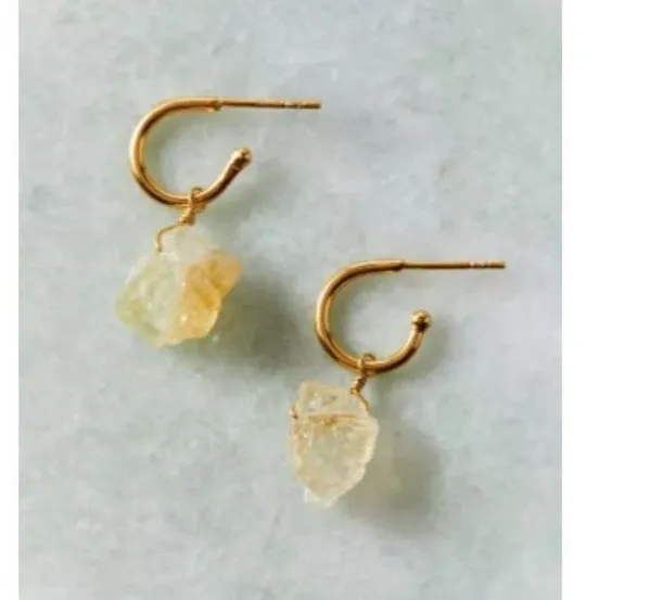 REVOLVE Arms Of Eve Carmen Hoop Earrings Citron Women's Size OS - Image 5
