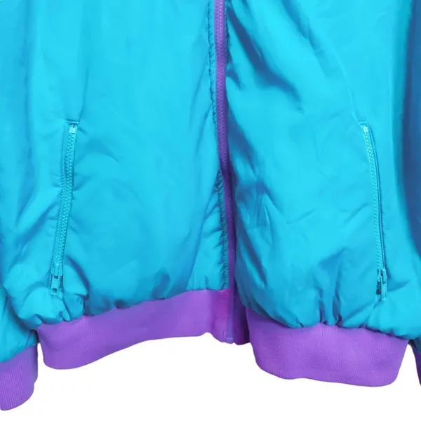 XL Vintage 90s Women’s Columbia Reversible‎ Light Puffy Fall Winter jacket - Image 3