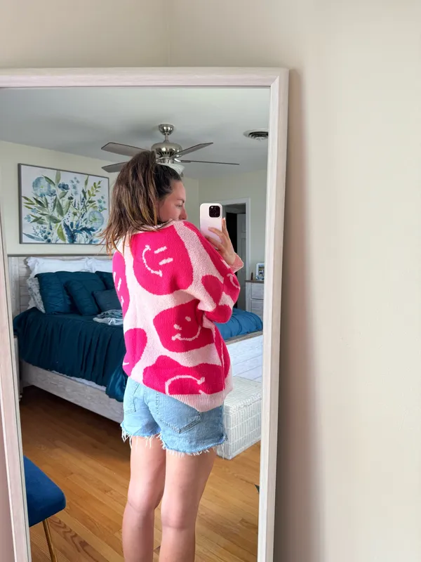 Beginning Boutique Bailey Rose Smiley Sweater - Image 2