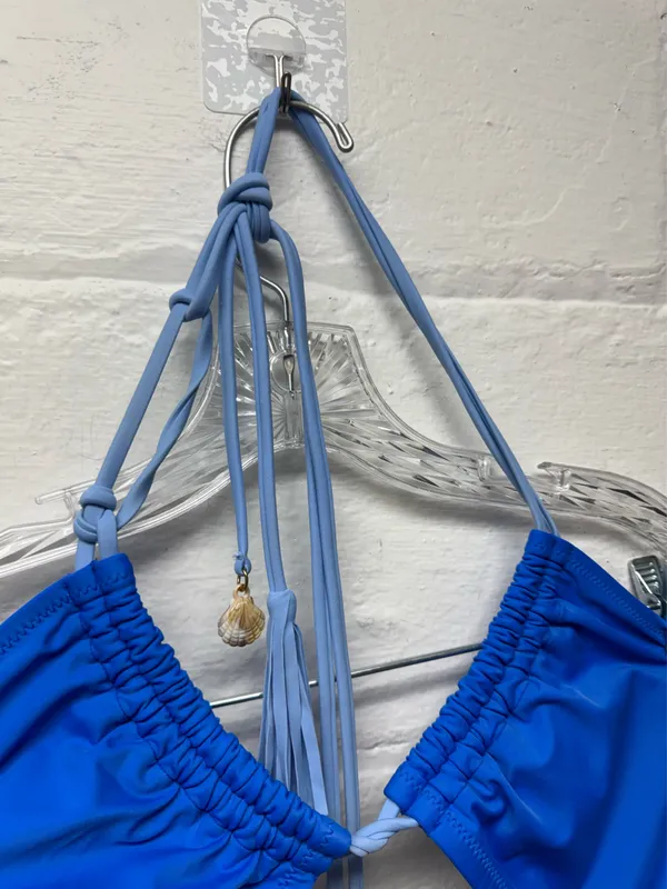 Aerie Tassel Halter Bikini Top - Image 4