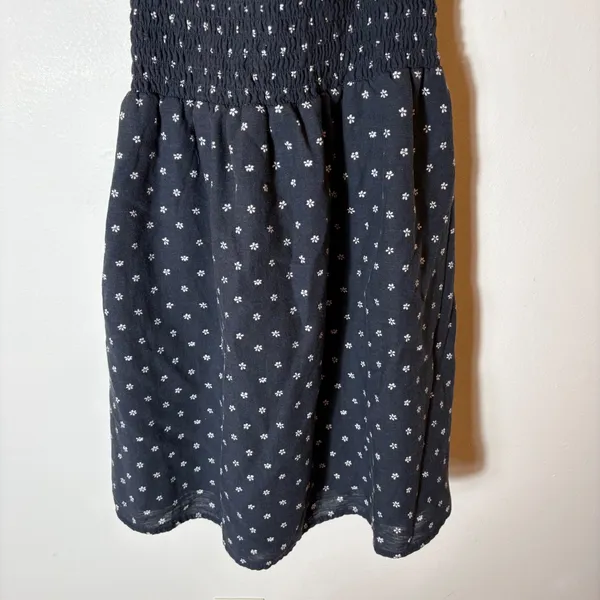 American Eagle Smocked Floral Print Mini‎ Dress Size Large - Image 3