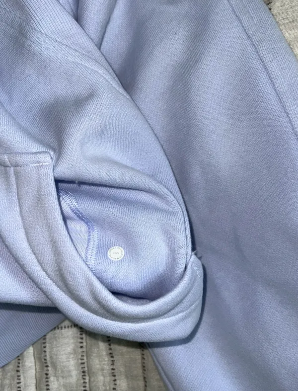 Lululemon Scuba Oversized Half-Zip Hoodie Pastel Blue🦋💜 - Image 3