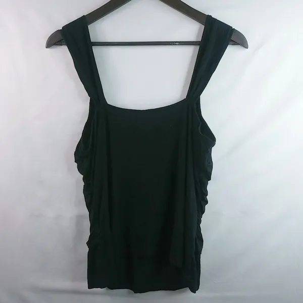 Tribal L Goth Black Studded Swag Tank Top - Image 6