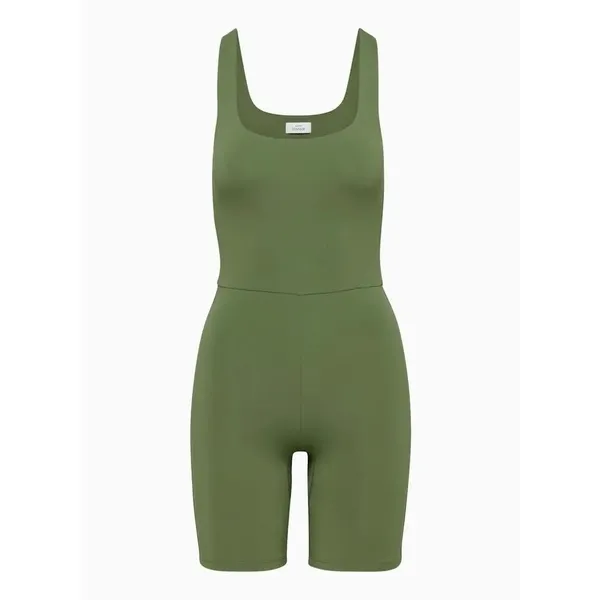 ✨Babaton Contour Squareneck Green Sz Small Romper✨ - Image 7