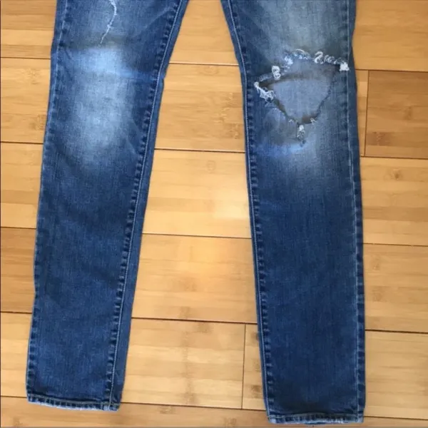 American Eagle Classic Blue Skinny Jeans with Stretch Fit - Image 7