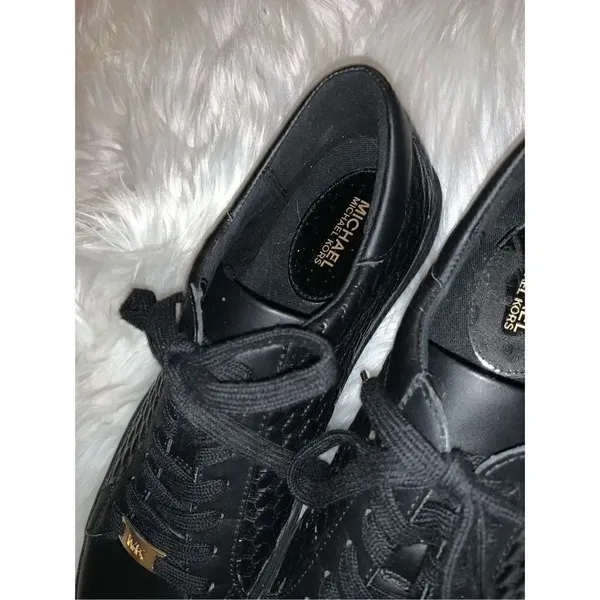 Michael Kors black sneakers size 8.5 m - Image 3